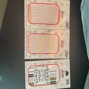 Nail art stickers